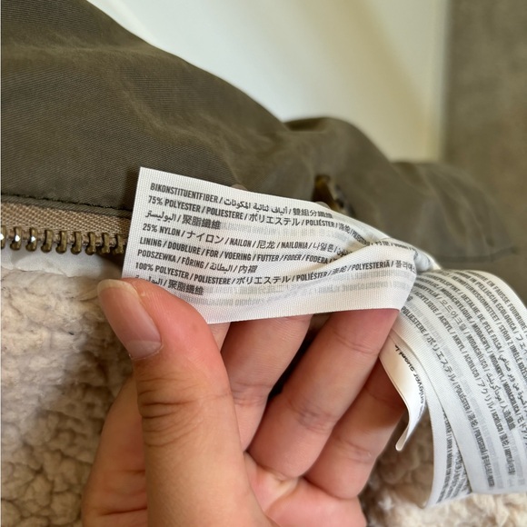 Abercrombie and Fitch Olive Parka Jacket - Picture 9 of 9